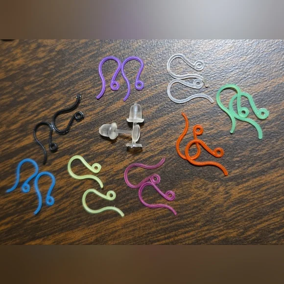 Starfish and Shell Earrings with Faux Pearl Accent - Picture 2 of 2